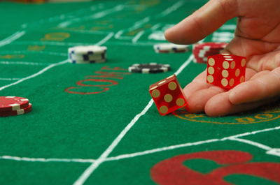 a game of chance - shooting craps